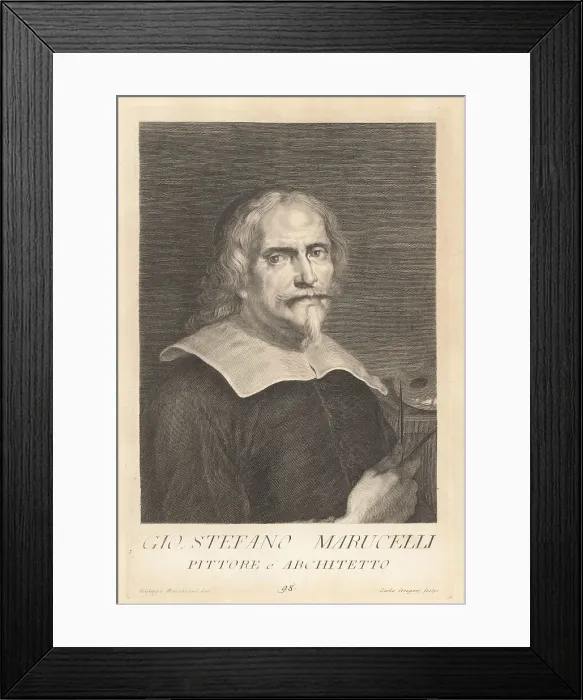 Framed Print : Giovanni Stefano Marucelli, Italian painter and architect, 1586 Framed Print : Giovanni Stefano Marucelli, Italian painter and architect, 1586