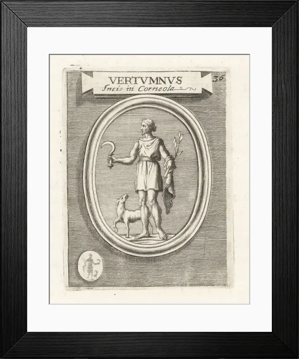 Framed Print : Voltumna or Veltha, supreme god in the Etruscan pantheon Framed Print : Voltumna or Veltha, supreme god in the Etruscan pantheon