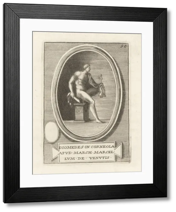 Framed Print : Greek hero Diomedes with the Palladium Framed Print : Greek hero Diomedes with the Palladium