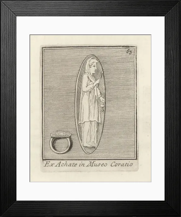 Framed Print : Priest of Ceres, Roman goddess of grain and agriculture Framed Print : Priest of Ceres, Roman goddess of grain and agriculture