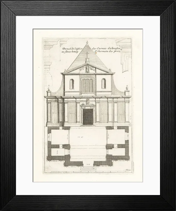 Framed Print : Church of Saint-Joseph-des-Carmes, Paris Framed Print : Church of Saint-Joseph-des-Carmes, Paris
