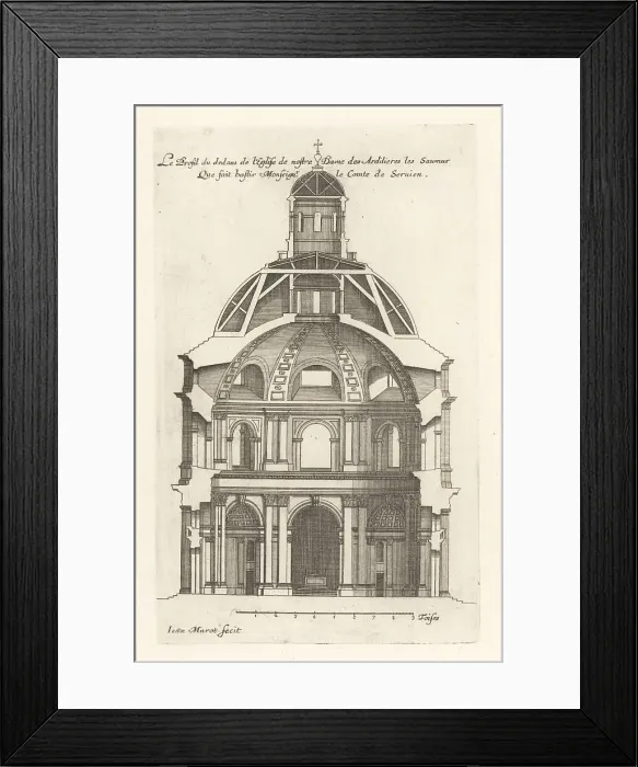 Framed Print : Interior of the Chapelle Notre-Dame-des-Ardilliers, Saumur Framed Print : Interior of the Chapelle Notre-Dame-des-Ardilliers, Saumur