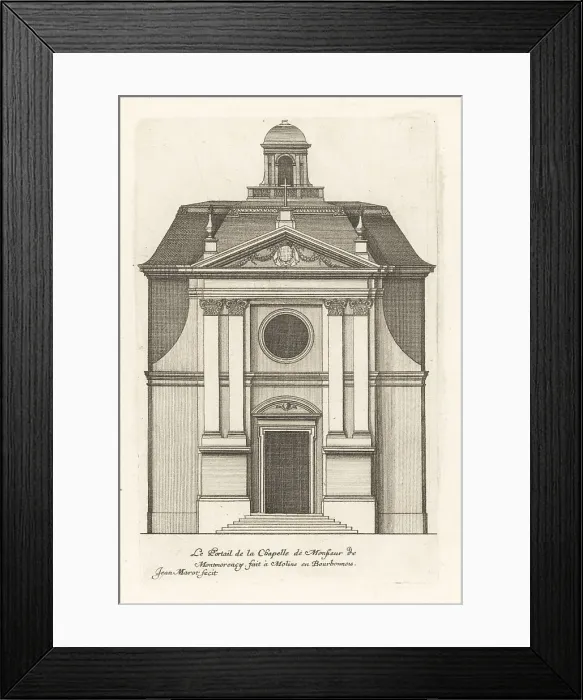 Framed Print : Entrance to the Chapelle de la Visitation, Moulins, Bourbonnais Framed Print : Entrance to the Chapelle de la Visitation, Moulins, Bourbonnais