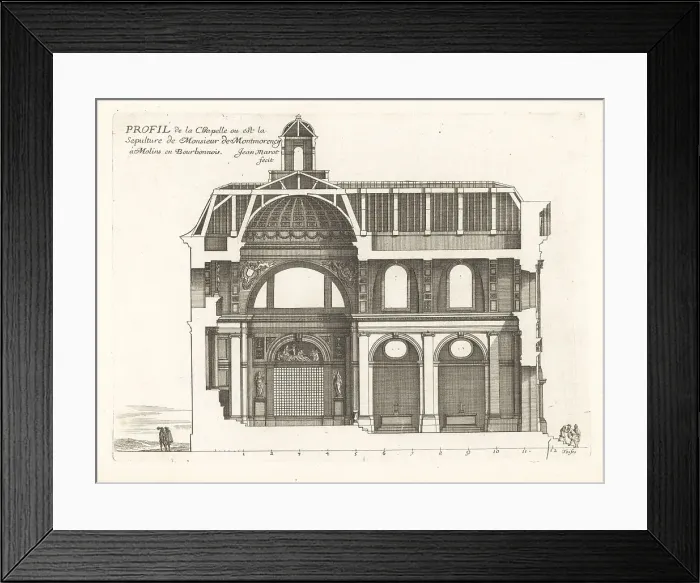 Framed Print : Interior of the Chapelle de la Visitation, Moulins, Bourbonnais Framed Print : Interior of the Chapelle de la Visitation, Moulins, Bourbonnais