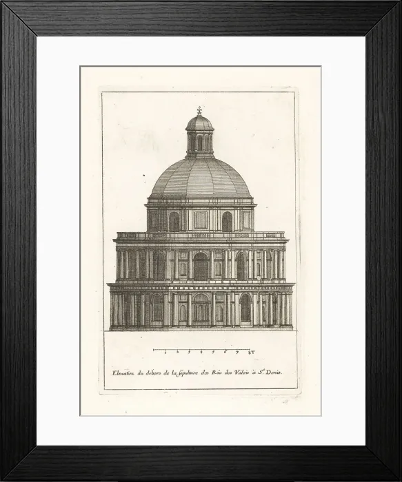 Framed Print : The Valois Mausoleum at the Basilica St Denis (unfinished) Framed Print : The Valois Mausoleum at the Basilica St Denis (unfinished)