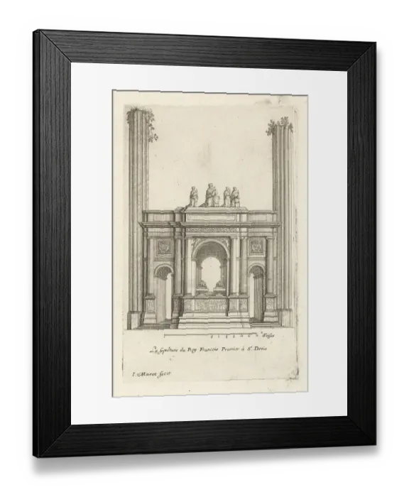 Framed Print : The tomb of King Francis I at the Basilica St. Denis Framed Print : The tomb of King Francis I at the Basilica St. Denis