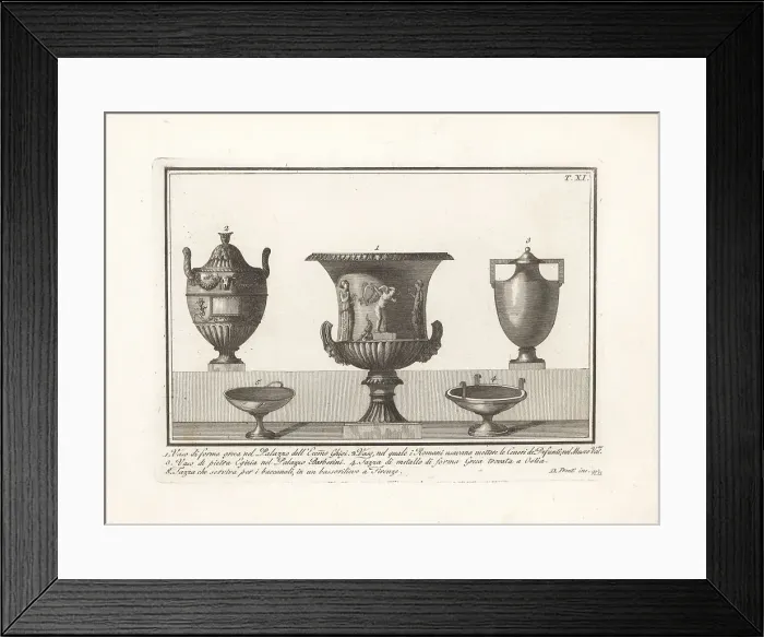 Framed Print : Ancient vases and plates Framed Print : Ancient vases and plates