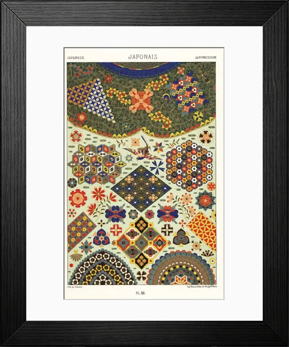 Framed Print : Japanese art: cloisonne enamel Framed Print : Japanese art: cloisonne enamel