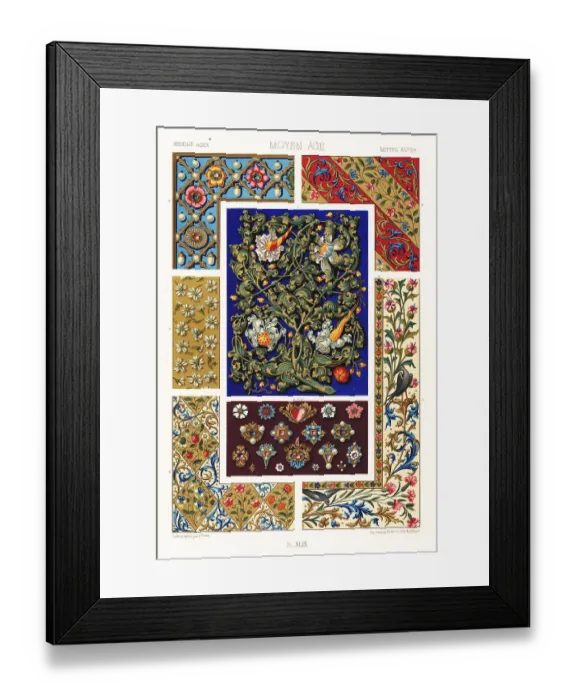 Framed Print : Middle Ages: illuminated manuscripts, 15th century Framed Print : Middle Ages: illuminated manuscripts, 15th century