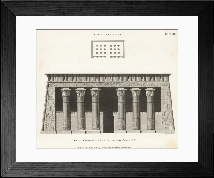 Framed Print : The Temple of Khnum at Esna, Egypt Framed Print : The Temple of Khnum at Esna, Egypt