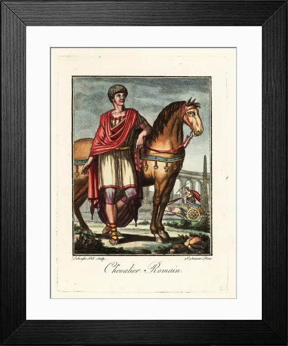 Framed Print : Roman knight or princeps iuventutis, ancient Rome Framed Print : Roman knight or princeps iuventutis, ancient Rome