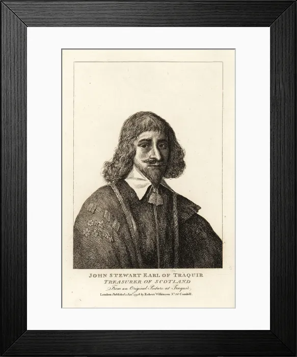 Framed Print : Sir John Stewart, 1st Earl of Traquair, 17th century Framed Print : Sir John Stewart, 1st Earl of Traquair, 17th century