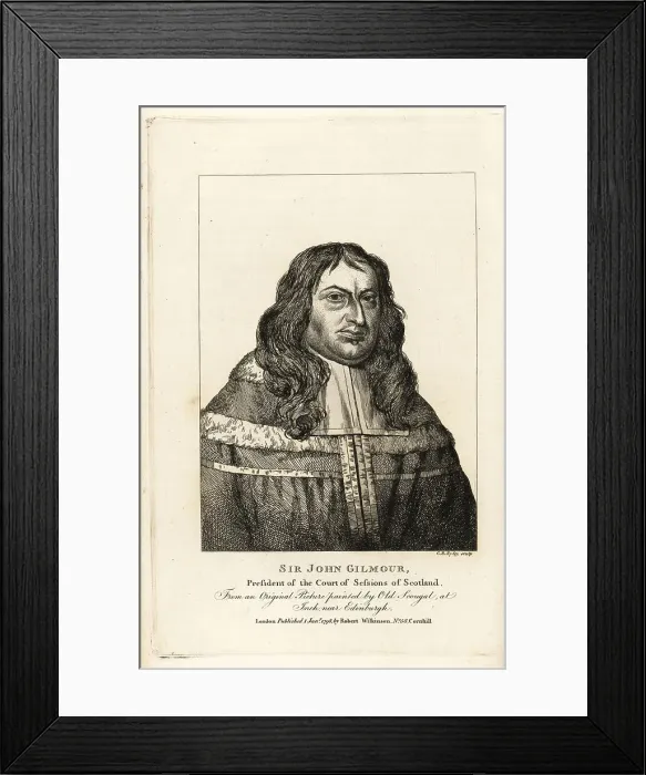 Framed Print : Sir John Gilmour of Craigmillar, Scottish judge and politician Framed Print : Sir John Gilmour of Craigmillar, Scottish judge and politician