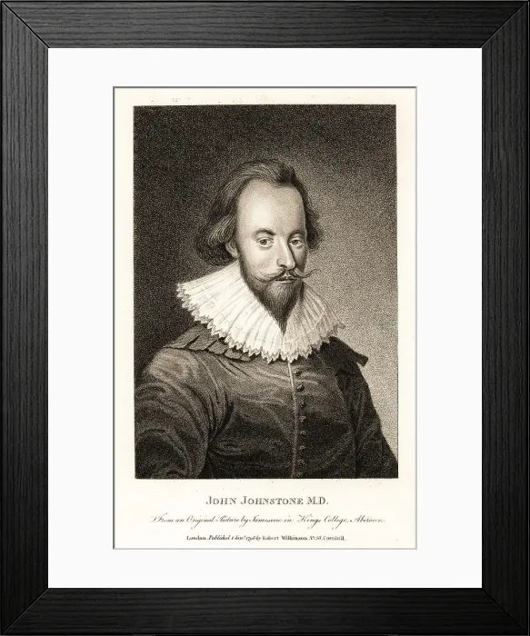 Framed Print : Arthur Johnston, Scottish physician and Latin poet, 1587-1641 Framed Print : Arthur Johnston, Scottish physician and Latin poet, 1587-1641
