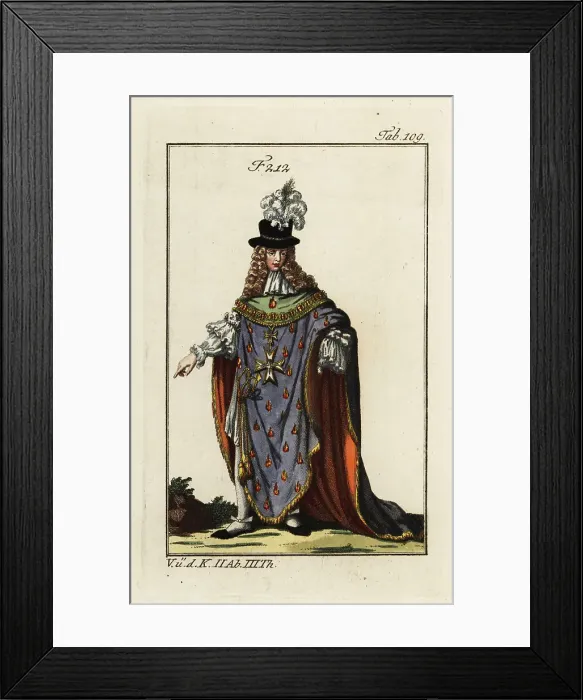 Framed Print : Knight of the Order of the Holy Spirit Framed Print : Knight of the Order of the Holy Spirit