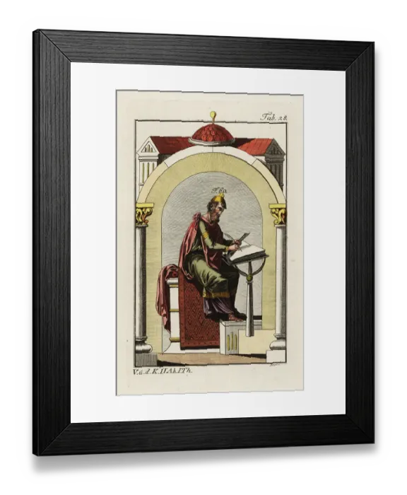 Framed Print : Wulstan II (or Wulfstan), Archbishop of York Framed Print : Wulstan II (or Wulfstan), Archbishop of York