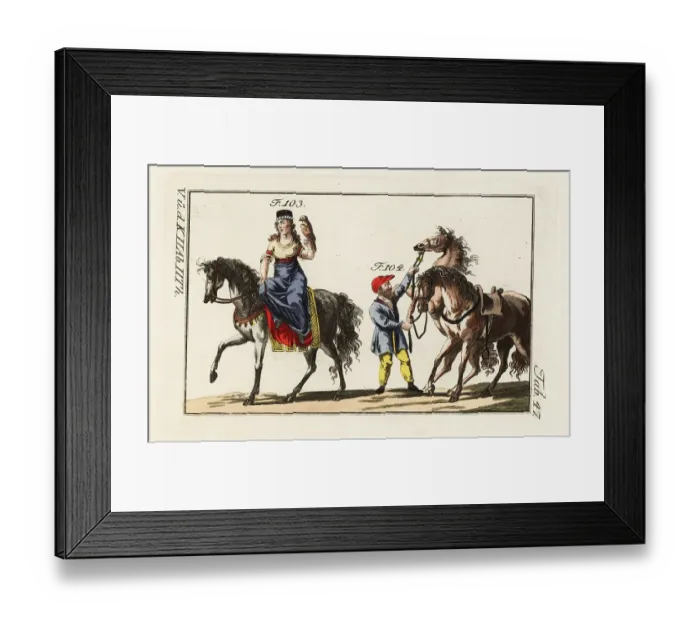 Framed Print : Margaret I, Countess of Flanders, and Turold Framed Print : Margaret I, Countess of Flanders, and Turold