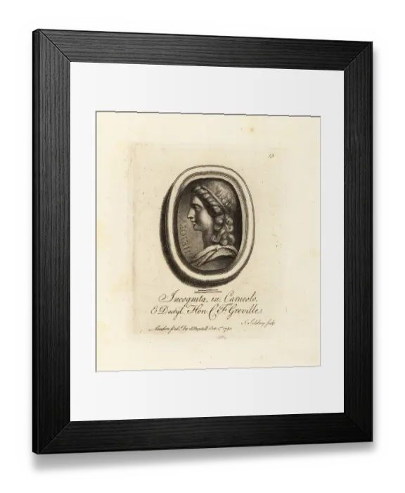 Framed Print : Unknown woman, perhaps the Lemnian Athena Framed Print : Unknown woman, perhaps the Lemnian Athena