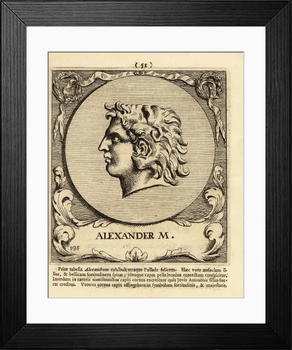 Framed Print : Alexander the Great, King of Macedon Framed Print : Alexander the Great, King of Macedon