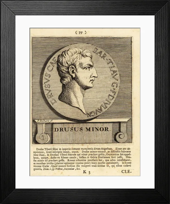Framed Print : Drusus Julius Caesar, son of Emperor Tiberius Framed Print : Drusus Julius Caesar, son of Emperor Tiberius