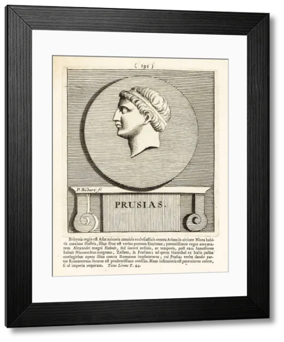 Framed Print : Prusias I Cholus, king of Bithynia Framed Print : Prusias I Cholus, king of Bithynia