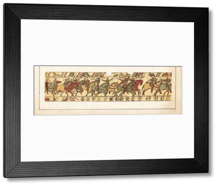 Framed Print : The turning point in the Battle of Hastings Framed Print : The turning point in the Battle of Hastings