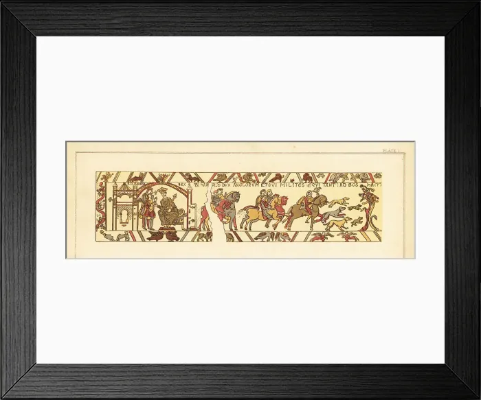 Framed Print : King Edward the Confessor and Harold Godwinson Framed Print : King Edward the Confessor and Harold Godwinson