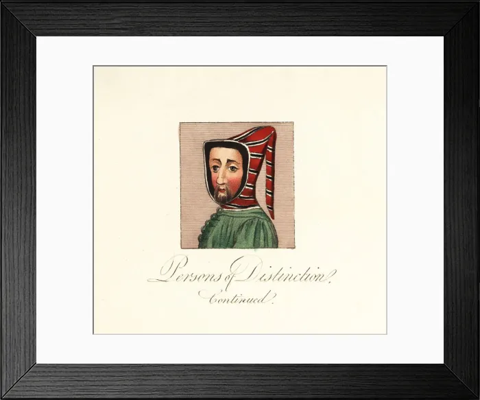 Framed Print : Thomas, Bedel of Redbourn, benefactor to St Albans Abbey Framed Print : Thomas, Bedel of Redbourn, benefactor to St Albans Abbey