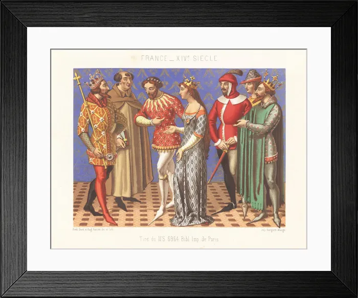 Framed Print : Tristan presenting Iseult to King Mark of Cornwall Framed Print : Tristan presenting Iseult to King Mark of Cornwall
