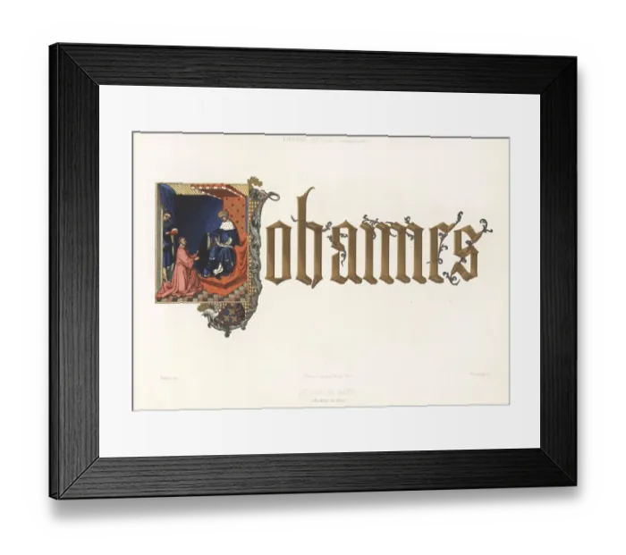Framed Print : John of France, Duke of Berry. 1340-1416 Framed Print : John of France, Duke of Berry. 1340-1416