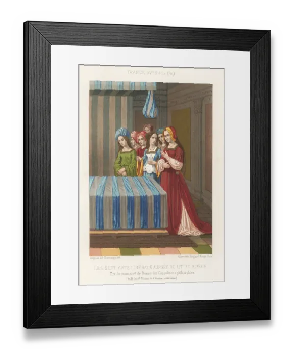 Framed Print : Philosophy presenting the seven liberal arts to Boethius Framed Print : Philosophy presenting the seven liberal arts to Boethius
