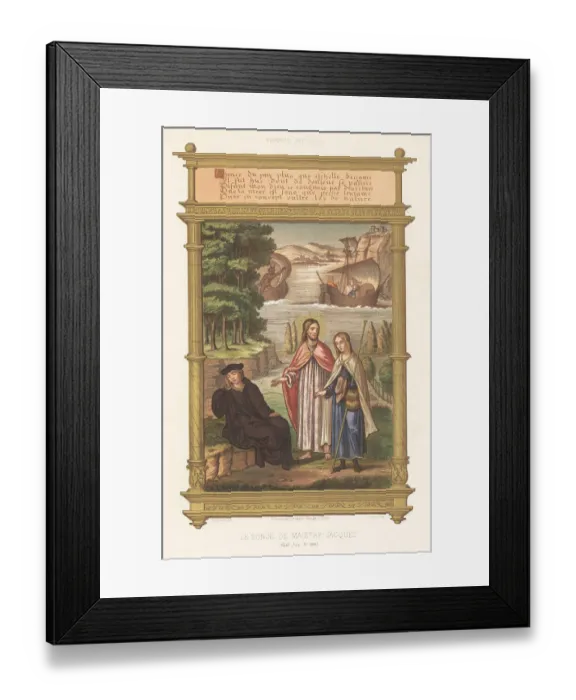 Framed Print : The song of Jacques Lelyeur Framed Print : The song of Jacques Lelyeur