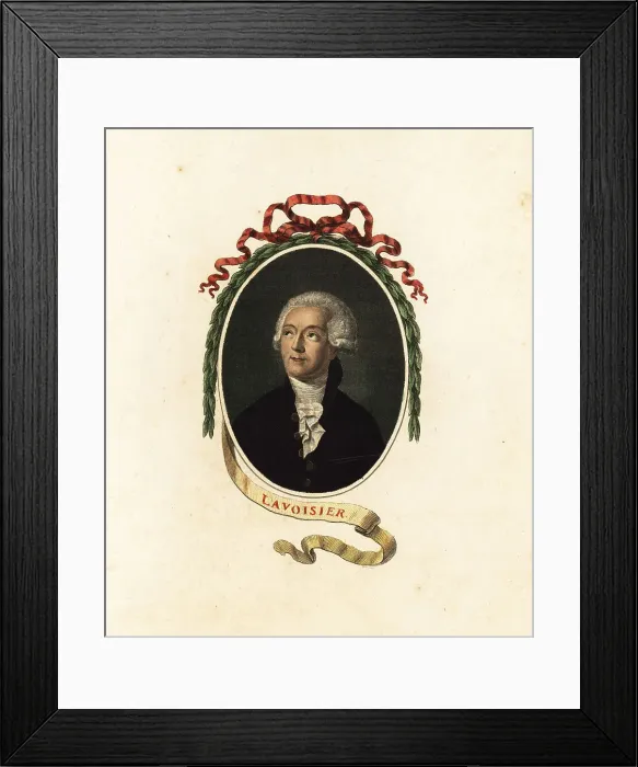 Framed Print : Antoine Lavoisier, French chemist, economist and nobleman Framed Print : Antoine Lavoisier, French chemist, economist and nobleman