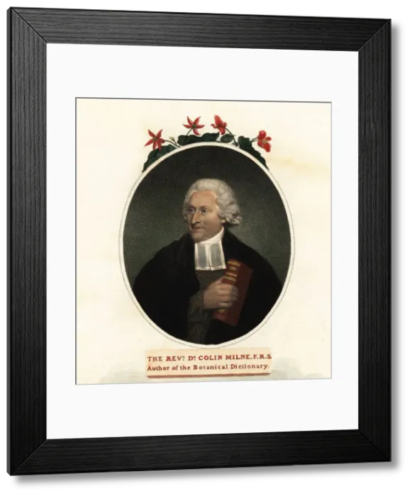 Framed Print : Portrait of Colin Milne, botanist Framed Print : Portrait of Colin Milne, botanist