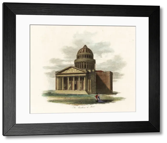 Framed Print : The Pantheon, Paris, mausoleum for French citizens and heroes Framed Print : The Pantheon, Paris, mausoleum for French citizens and heroes