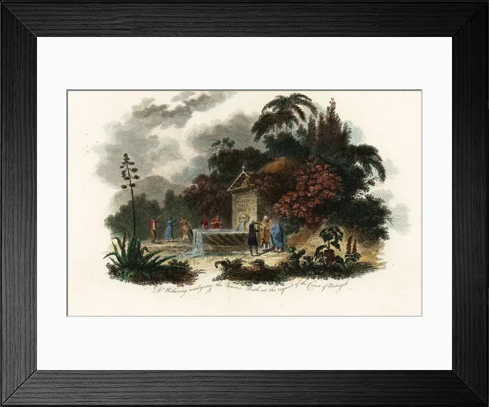 Framed Print : William Withering at Caldas da Rainha, 1794 Framed Print : William Withering at Caldas da Rainha, 1794