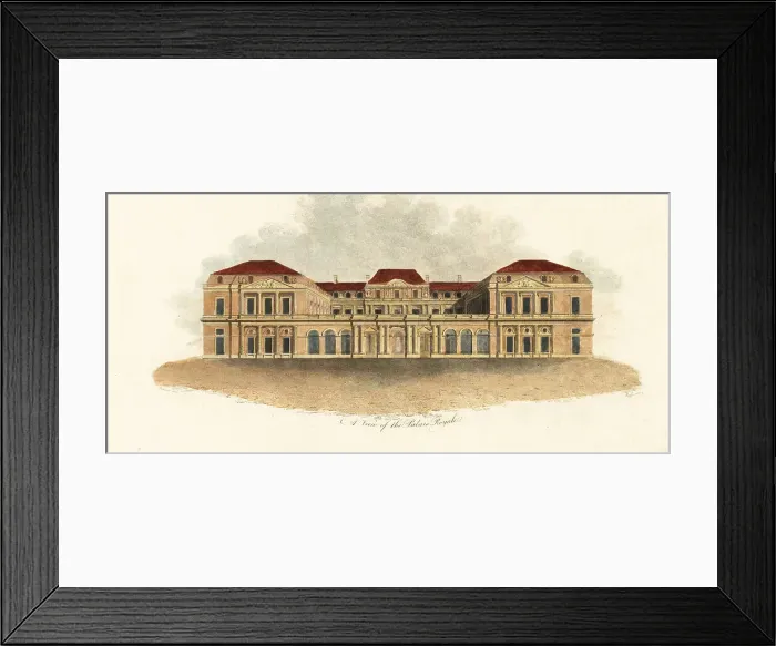 Framed Print : A view of the Palais-Royal, Paris, 1800 Framed Print : A view of the Palais-Royal, Paris, 1800