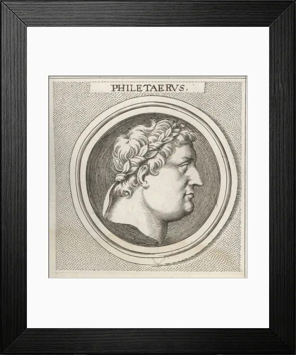 Framed Print : Philetaerus, ruler of Pergamon, c.343-263 BC Framed Print : Philetaerus, ruler of Pergamon, c.343-263 BC