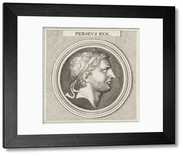 Framed Print : Perseus, last King of Macedonia, c.212-166 BC Framed Print : Perseus, last King of Macedonia, c.212-166 BC