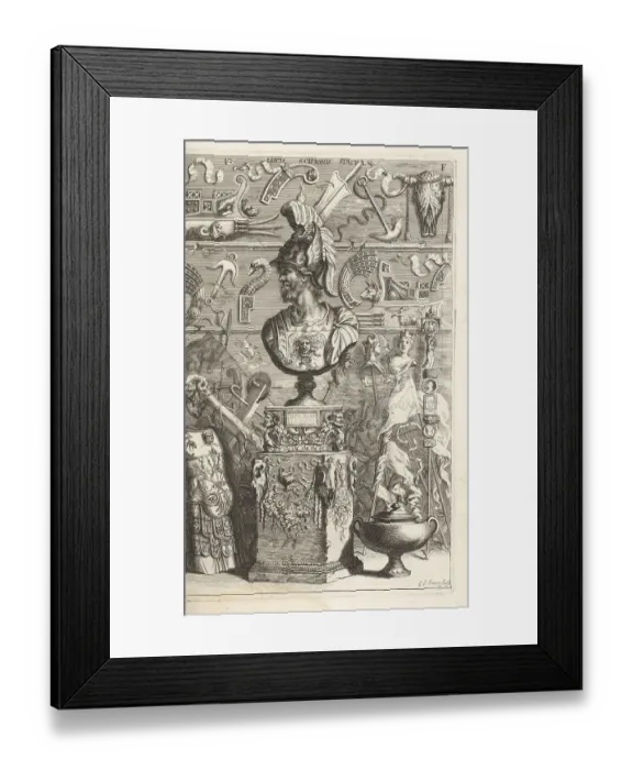 Framed Print : Bust of Scipio Africanus, Roman general, c.235-183 BC Framed Print : Bust of Scipio Africanus, Roman general, c.235-183 BC