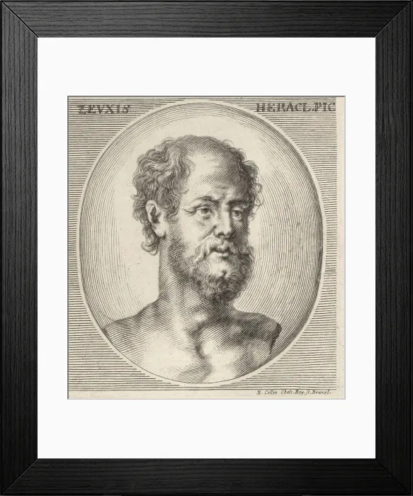 Framed Print : Zeuxis of Heracles, Greek painter, 5th century BC Framed Print : Zeuxis of Heracles, Greek painter, 5th century BC