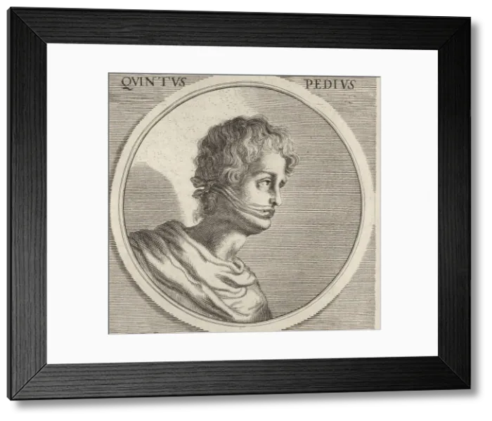 Framed Print : Quintus Pedius, mute Roman painter, died about 13 AD Framed Print : Quintus Pedius, mute Roman painter, died about 13 AD