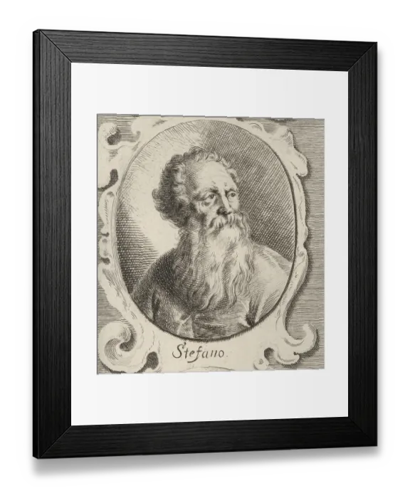Framed Print : Stefano Fiorentino, Italian painter, 1301-1350 Framed Print : Stefano Fiorentino, Italian painter, 1301-1350