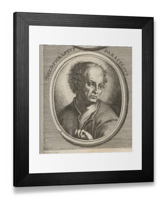 Framed Print : Paracelsus, Swiss physician and alchemist, c.1493-1541 Framed Print : Paracelsus, Swiss physician and alchemist, c.1493-1541