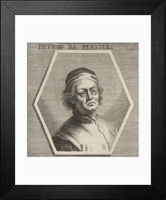 Framed Print : Perugino, Italian Renaissance painter, c.1446-1523 Framed Print : Perugino, Italian Renaissance painter, c.1446-1523