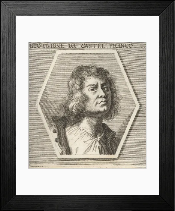 Framed Print : Giorgione, Italian painter of the Venetian school, 1477-1510 Framed Print : Giorgione, Italian painter of the Venetian school, 1477-1510