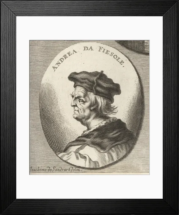 Framed Print : Andrea Ferrucci, Italian sculptor, 1465-1526 Framed Print : Andrea Ferrucci, Italian sculptor, 1465-1526