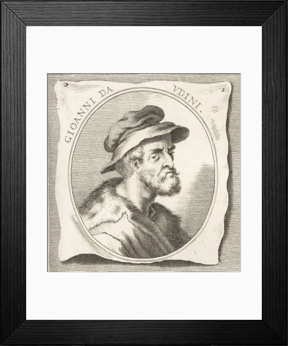 Framed Print : Giovanni da Udine, Italian painter and architect, 1487-1564 Framed Print : Giovanni da Udine, Italian painter and architect, 1487-1564