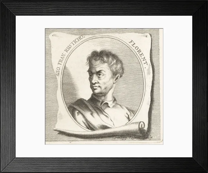 Framed Print : Giovanni Francesco Rustici, Italian sculptor, 1475-1554 Framed Print : Giovanni Francesco Rustici, Italian sculptor, 1475-1554