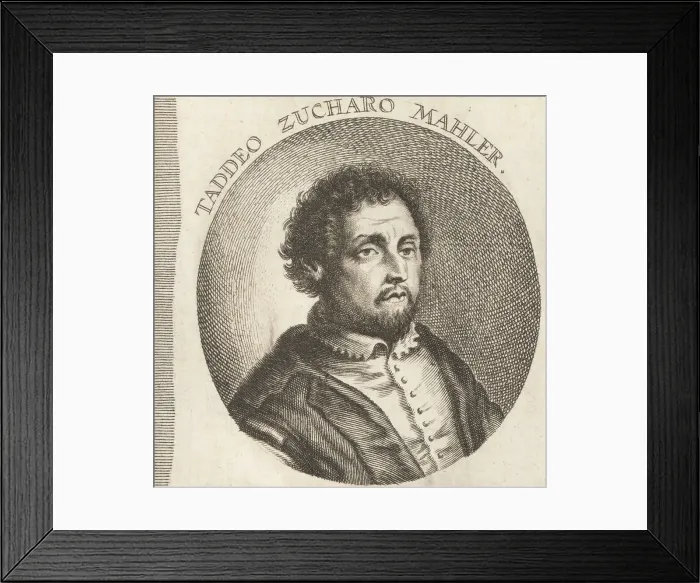 Framed Print : Taddeo Zuccari, Italian painter, 1529-1566 Framed Print : Taddeo Zuccari, Italian painter, 1529-1566